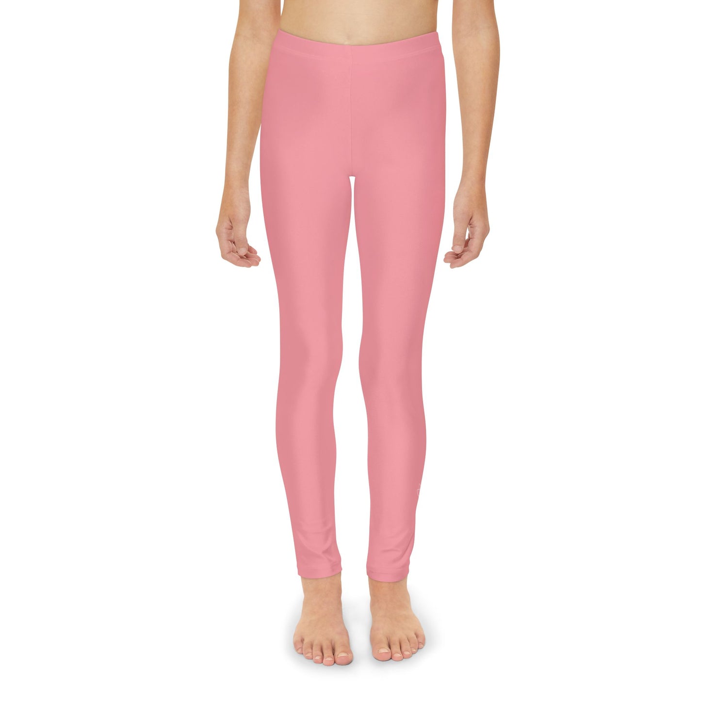 Elated Hippie Girl's Leggings – Soft, Stretchy, and Ready for Fun! 🦄✨ - Blush Pink