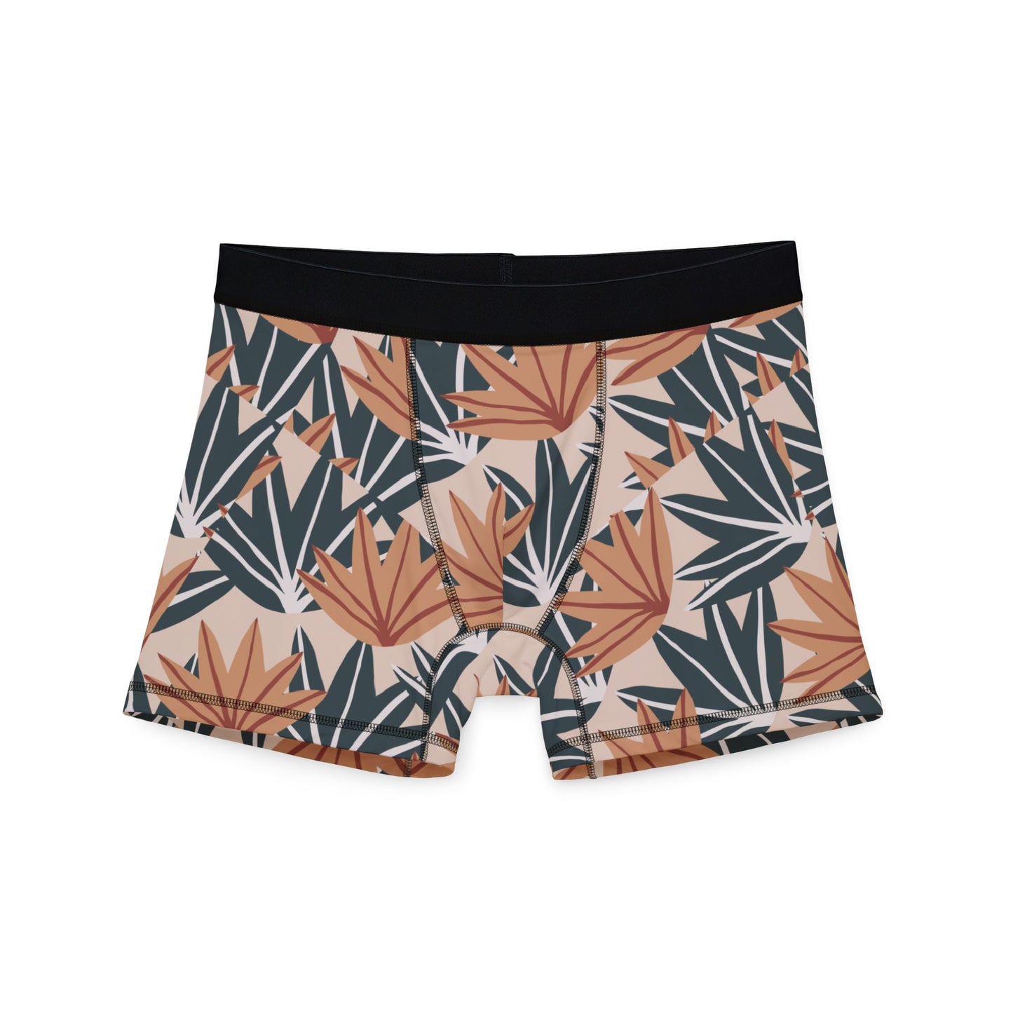 Elated Hippie Premium USA Made "Fan Palm"  Men's Boxers