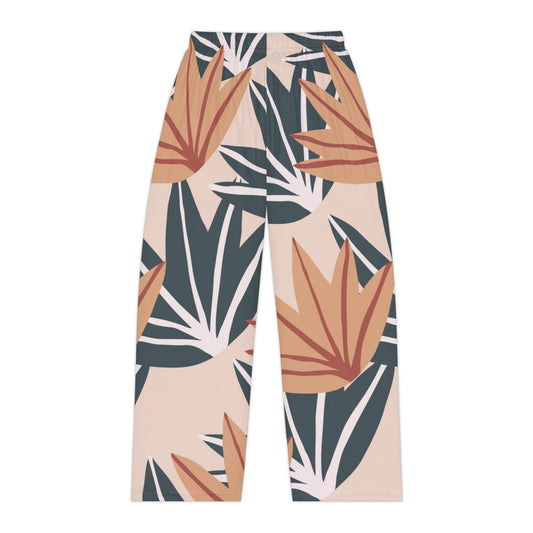 Elated Hippie  Women's Modern Palms Pajama Pants for Ultimate Comfort