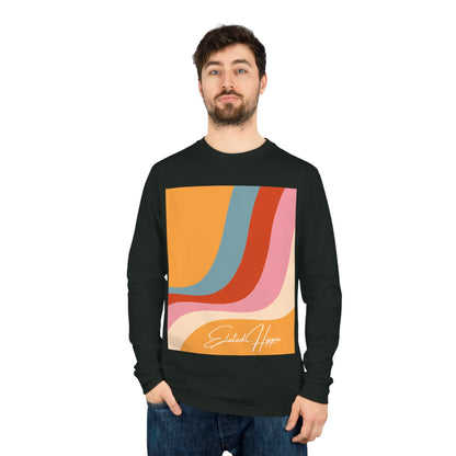 Elated Hippie "Arn't ya Glada" Geometric Long Sleeve Tee for Casual Style