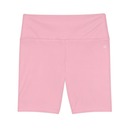 Elated Hippie Women's Workout Shorts - Marshmallow Pink