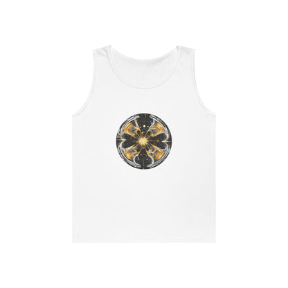 Elated Hippie Archangel Collection "Black Into The Abyss" 100% Heavy Cotton Tank Top Men's
