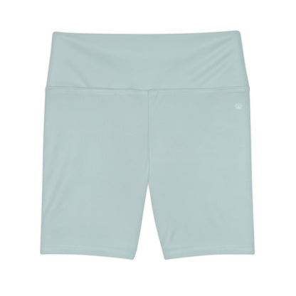 Elated Hippie Women's Workout Shorts - Pale Sea Foam