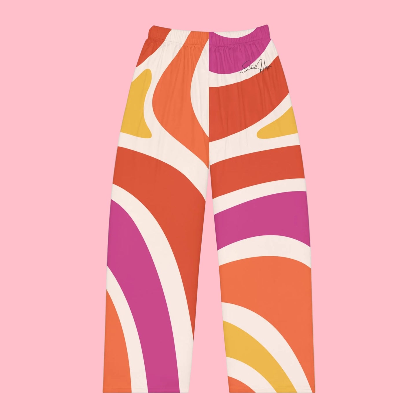 Elated Hippie Cozy Women's Pink Pajama Pants for Ultimate Comfort