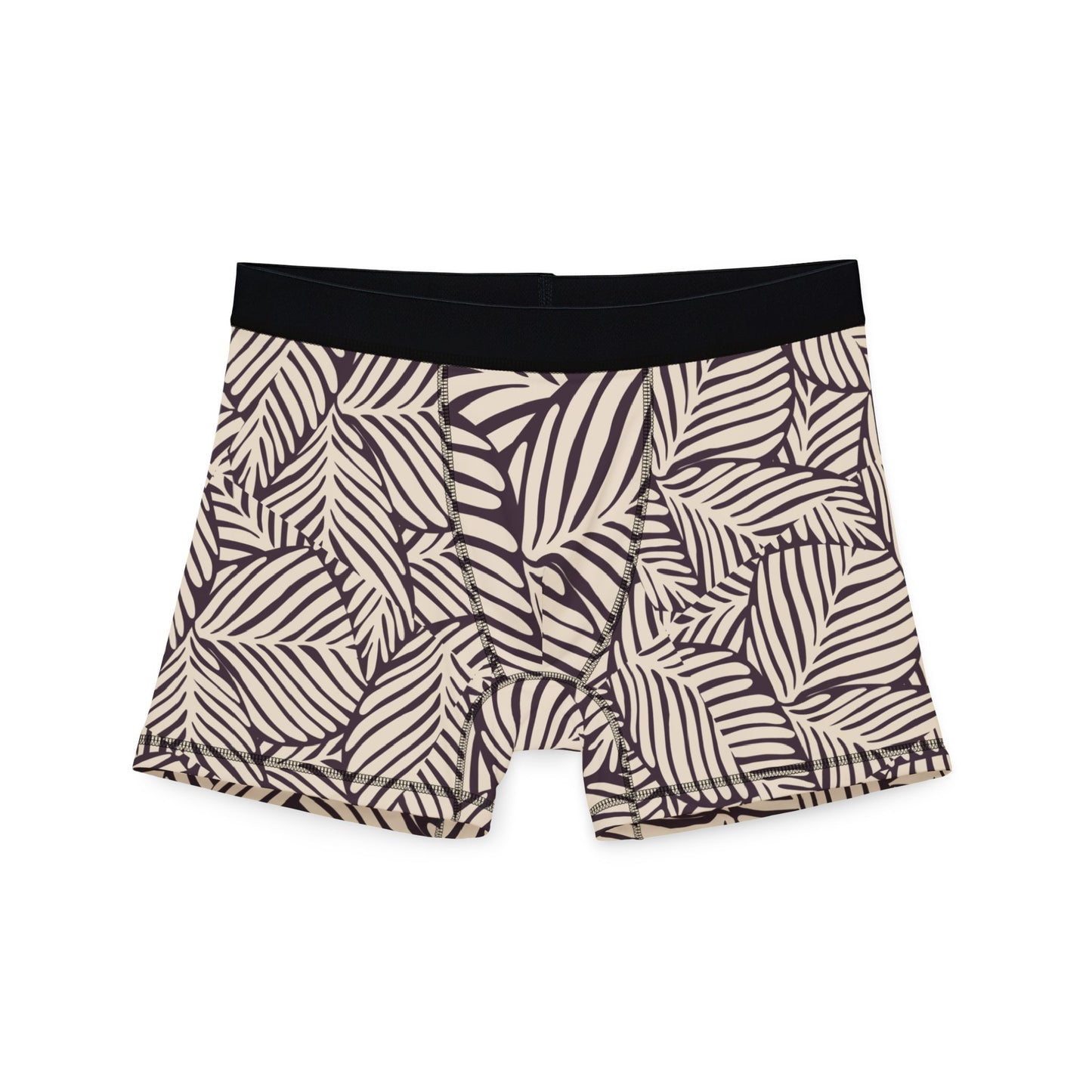 Elated Hippie Premium "Brown Palm"  Men's Boxers