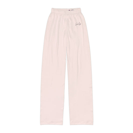 Cozy Kids Lounge Pants - Peachy Cream Comfort for Play and Relaxation