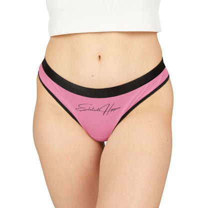 Elated Hippie Comfortable Women's Thongs - Stylish Pink Design