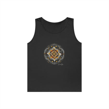 Elated Hippie Archangel Collection "All Seeing Eye" 100% Heavy Cotton Tank Top Men's