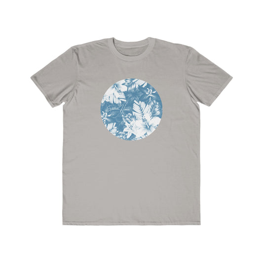 Men's Lightweight Floral Tee, Casual Wear, Summer Fashion, Beach Vibes, Gift for Him, Everyday Style