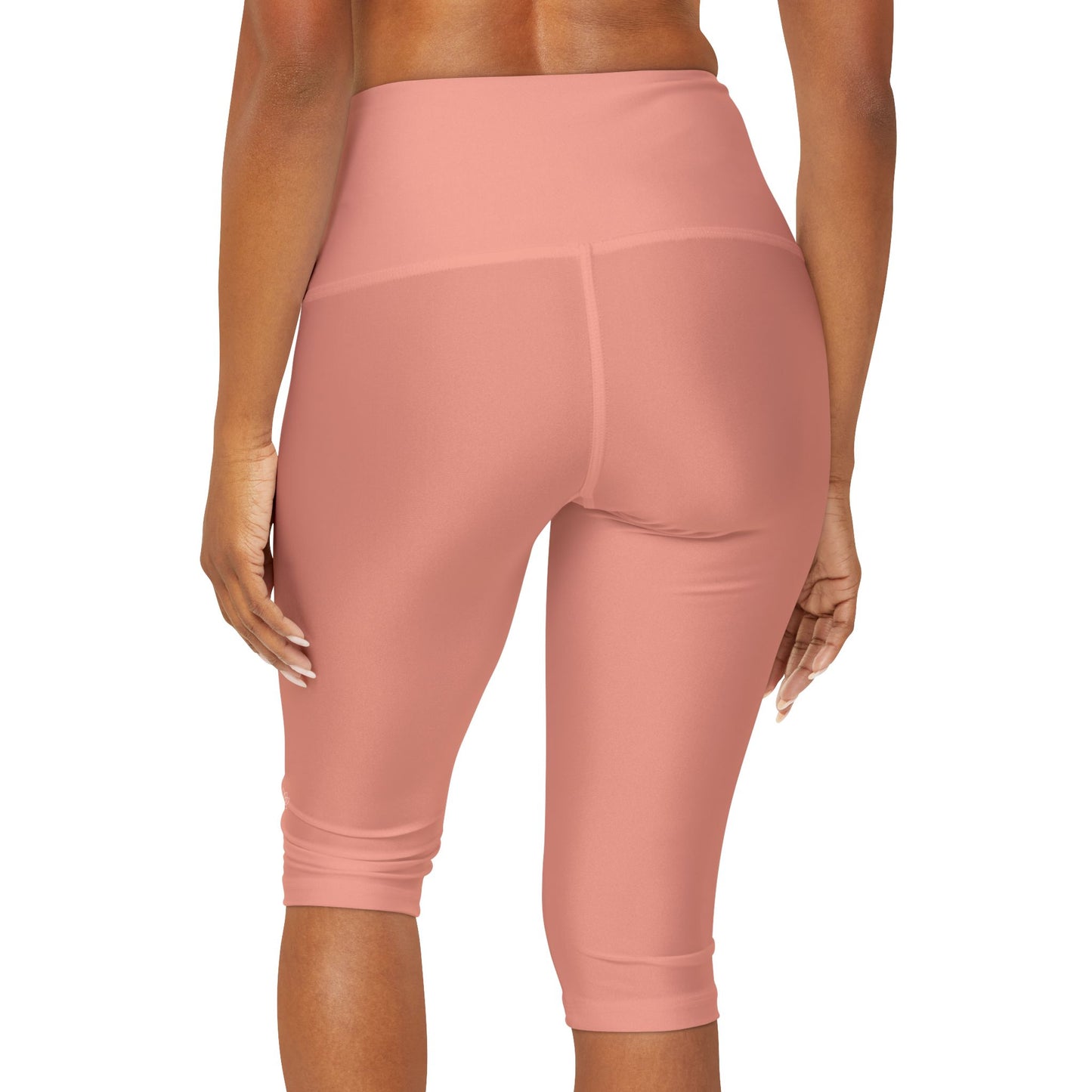 Elated Hippie EmpowerFlex Yoga Capri Leggings - Dusty Coral