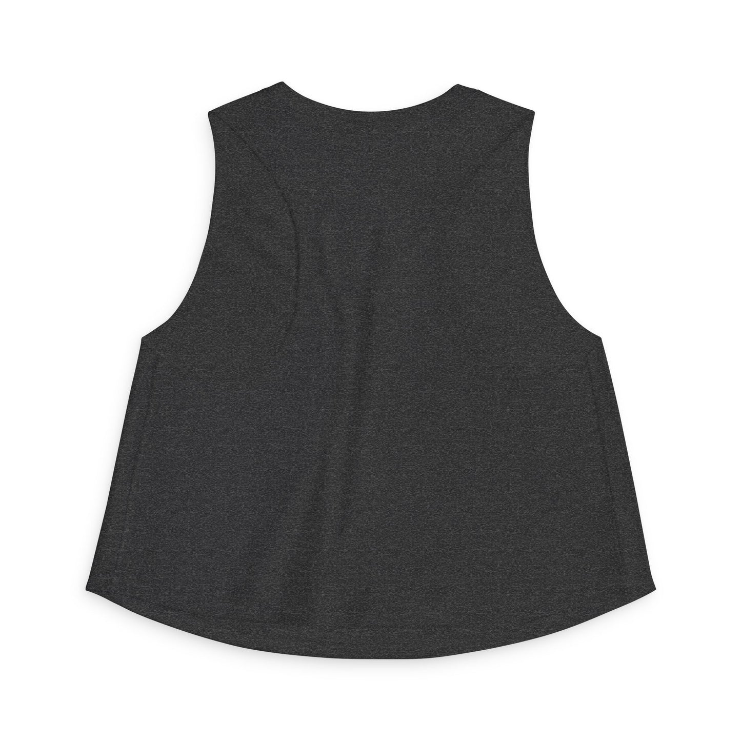 Women's Crop Top — Geometric Agate Pattern Crop Tank Top