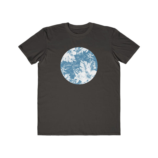 Men's Lightweight Floral Tee, Casual Wear, Summer Fashion, Beach Vibes, Gift for Him, Everyday Style