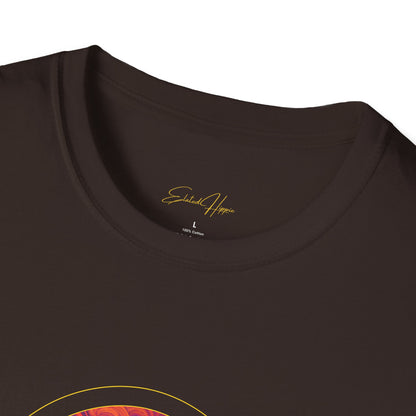 Elated Hippie 100% Cotton Sunset Psychedelic Arch T-Shirt