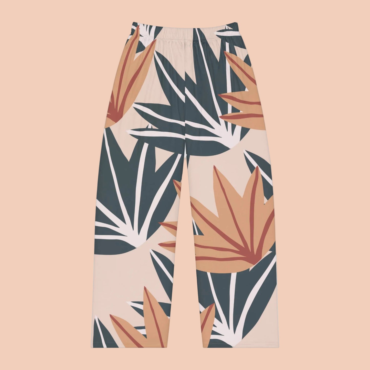 Elated Hippie  Women's Modern Palms Pajama Pants for Ultimate Comfort