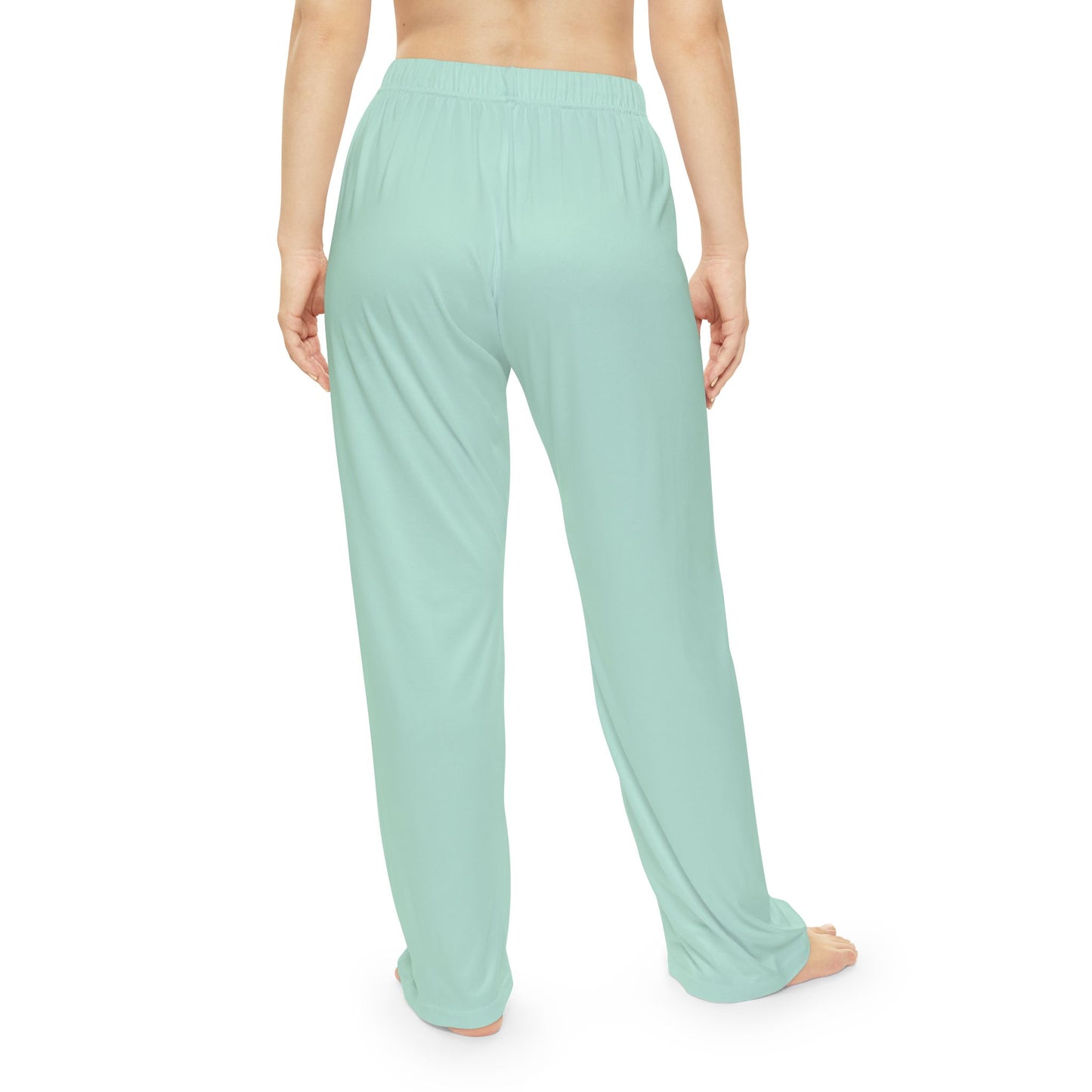 Elated Hippie Cozy Women's Pale Sea Foam Pajama Pants for Ultimate Comfort