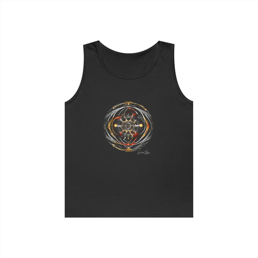 Elated Hippie Archangel Collection "Matrix Within A Matrix" 100% Heavy Cotton Tank Top Men's