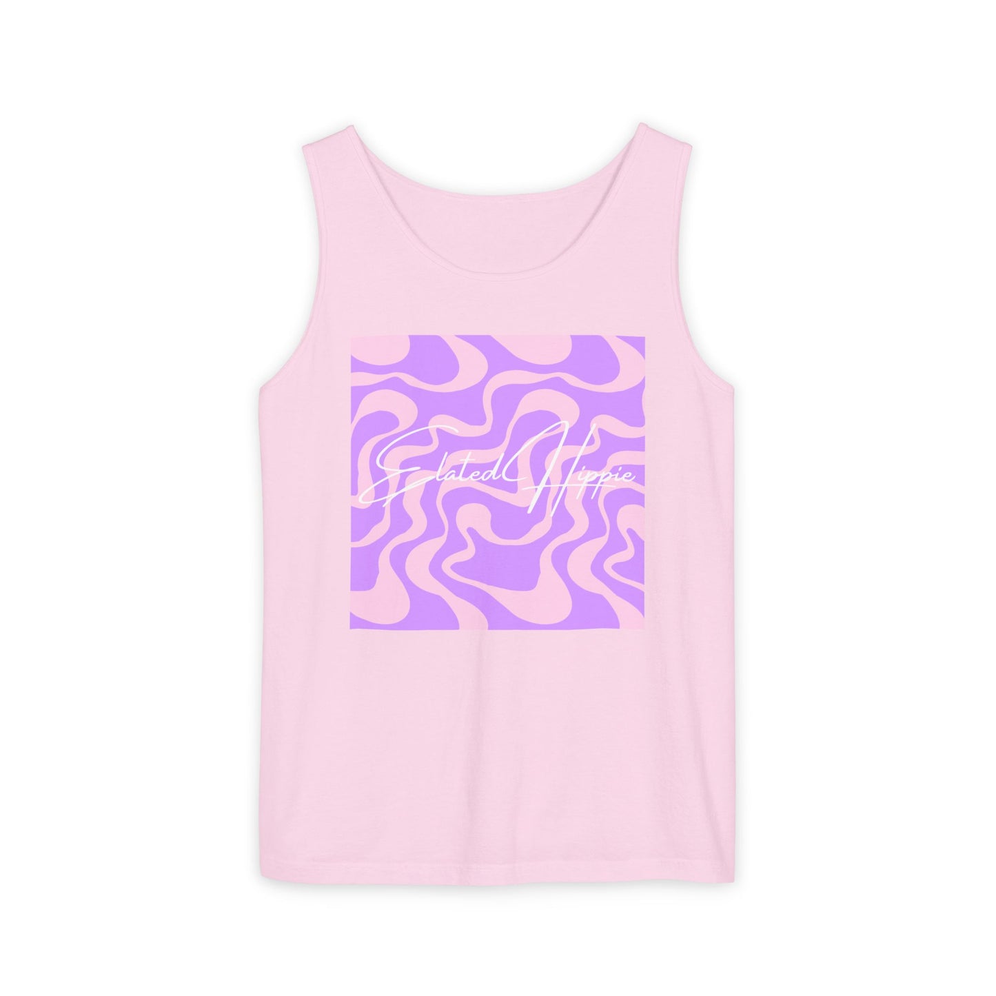 Elated Hippie "Electric Pink" Eco-Friendly Men's Tank Top