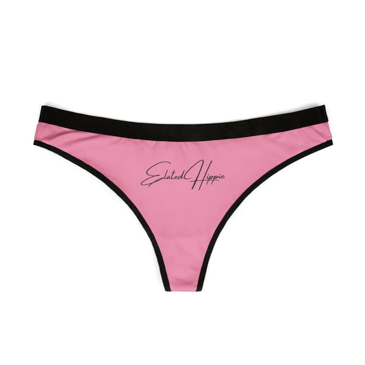Elated Hippie Comfortable Women's Thongs - Stylish Pink Design