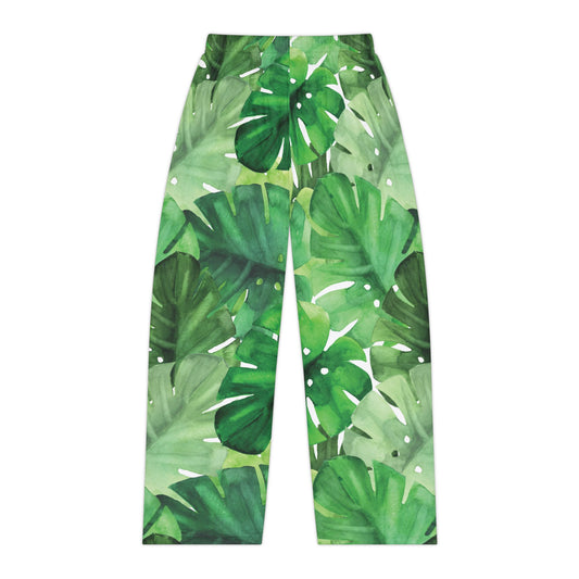 Elated Hippie Women's Tropical Leaf Pants for Ultimate Comfort
