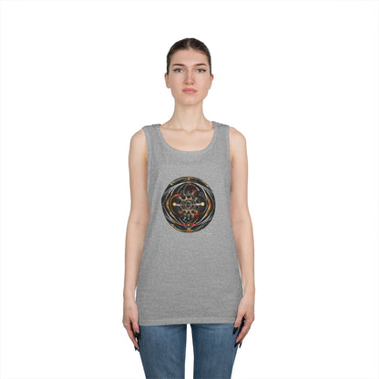 Elated Hippie Archangel Collection "Matrix Within A Matrix" 100% Heavy Cotton Tank Top Men's