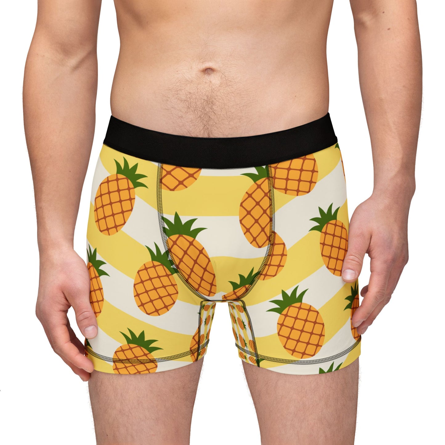 Elated Hippie Premium "Pineapples"  Men's Boxers