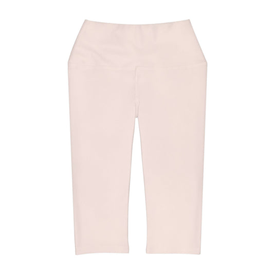 Elated Hippie EmpowerFlex Yoga Capri Leggings - Peachy Cream