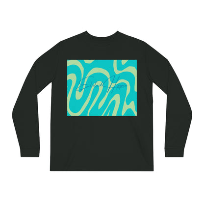 Elated Hippie Modern Geometric Long Sleeve Tee for Casual Style