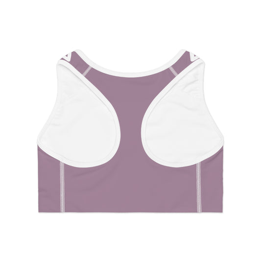 Elated Hippie Lotus Sports Bra- Lavender Frost