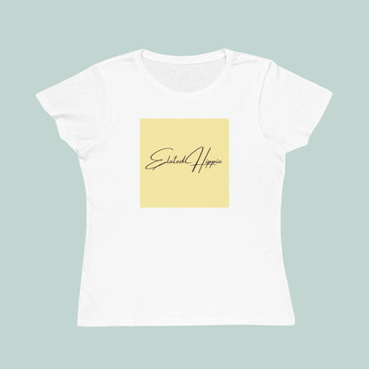 Elated Hippie Sunshine Organic Cotton Women's T-Shirt - Comfortable & Eco-Friendly Casual Wear