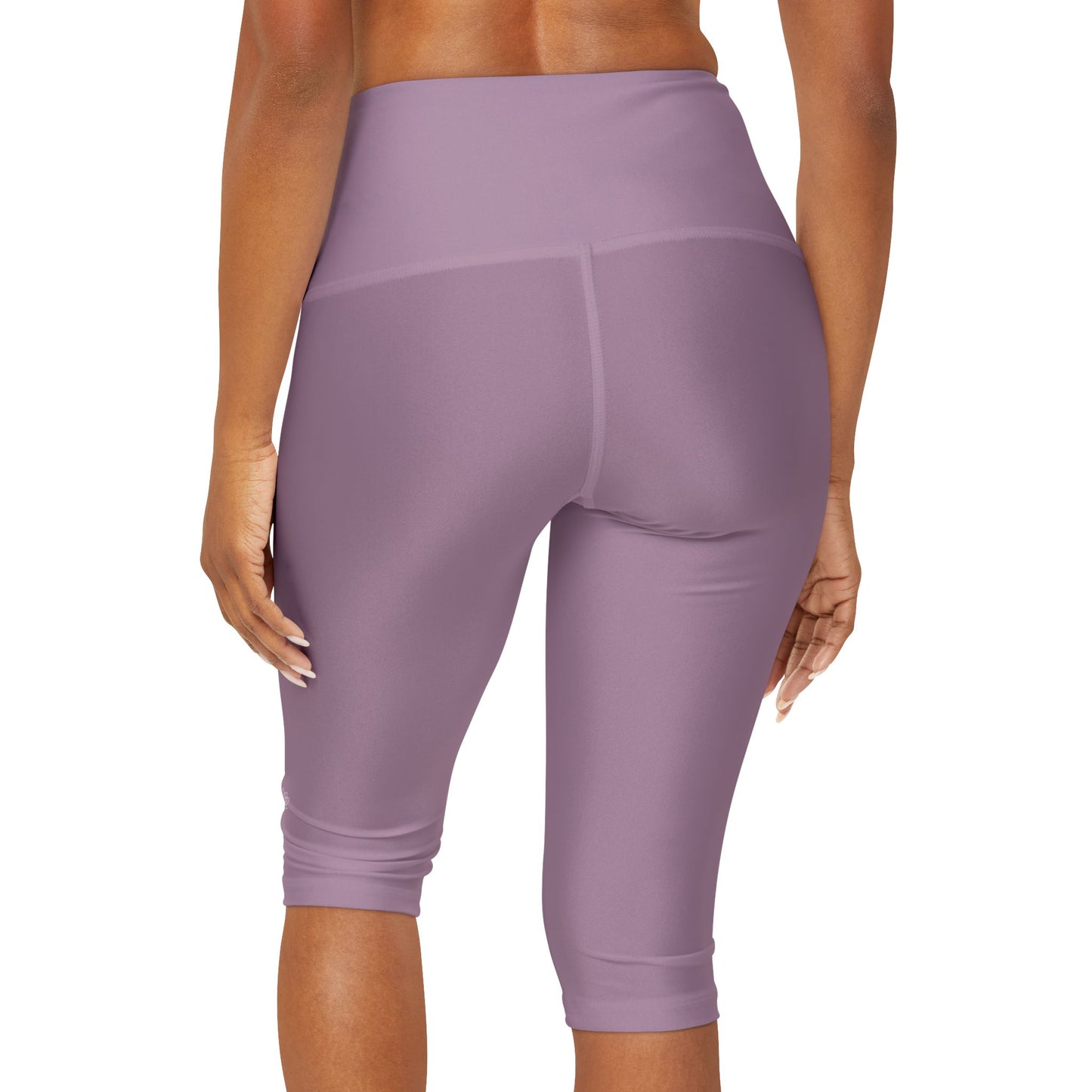 Elated Hippie EmpowerFlex Yoga Capri Leggings - Lavender Frost