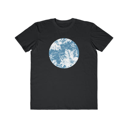 Elated Hippie Men's Lightweight Floral Tee, Casual Wear, Summer Fashion, Beach Vibes, Gift for Him, Everyday Style