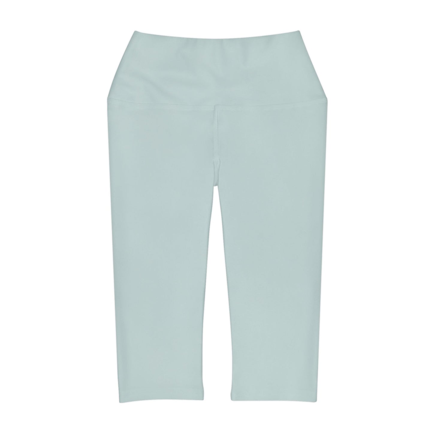 Elated Hippie EmpowerFlex Yoga Capri Leggings - Pale Seafoam