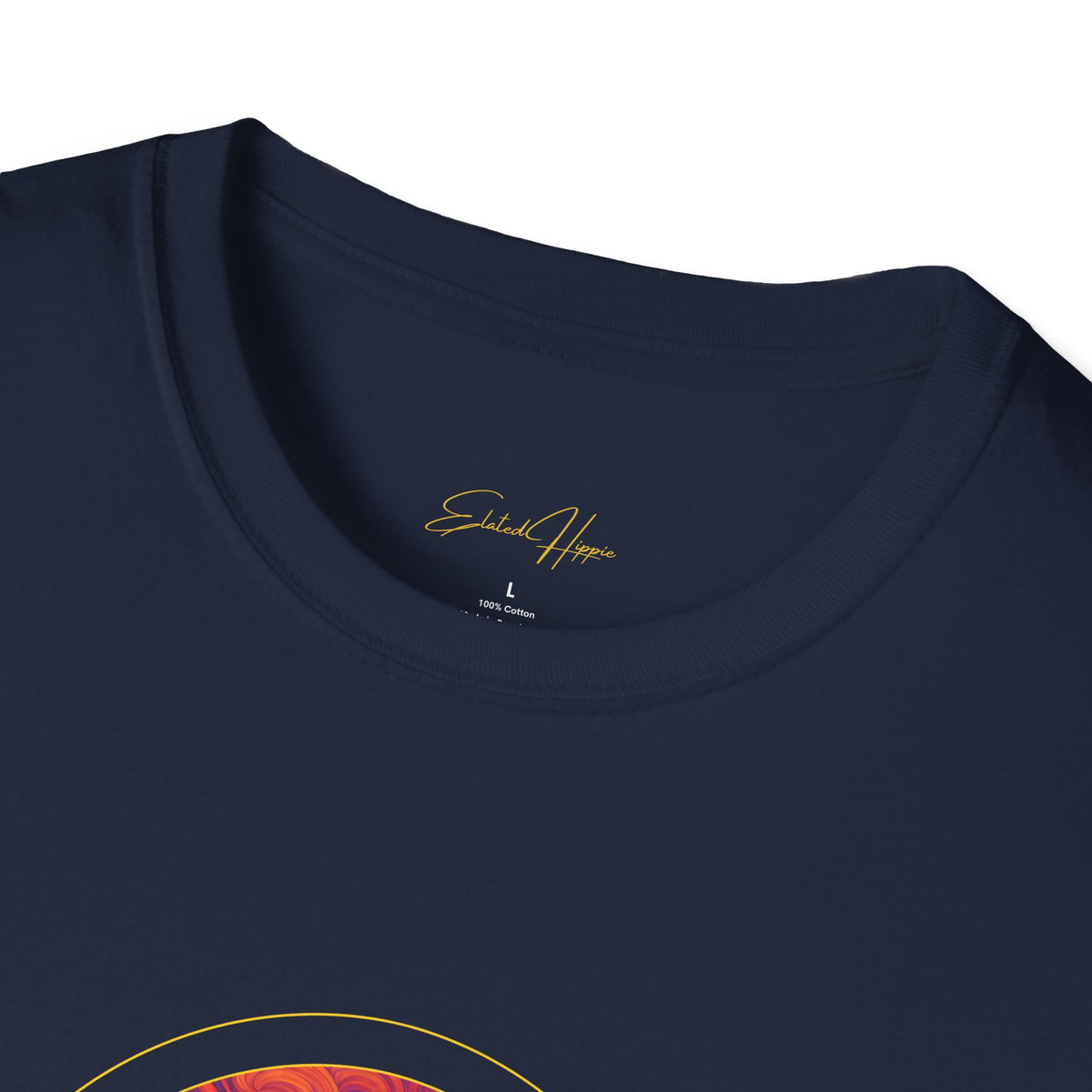 Elated Hippie 100% Cotton Sunset Psychedelic Arch T-Shirt