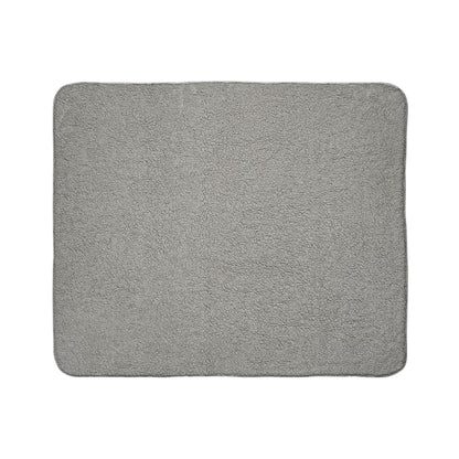 Elated Hippie Pastel Abstract Botanical Fleece Sherpa Blanket
