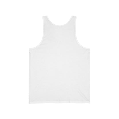 Elated Hippie Retro Blue 100% Airlume Cotton and Gold Swirl Jersey Tank Top, =, Summer Wardrobe Essential, Casual Wear