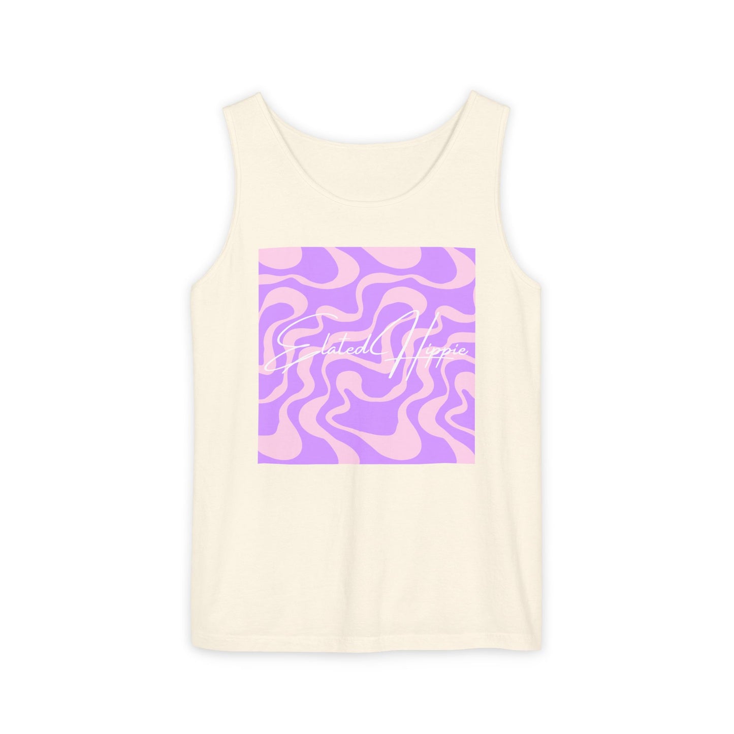 Elated Hippie "Electric Pink" Eco-Friendly Men's Tank Top