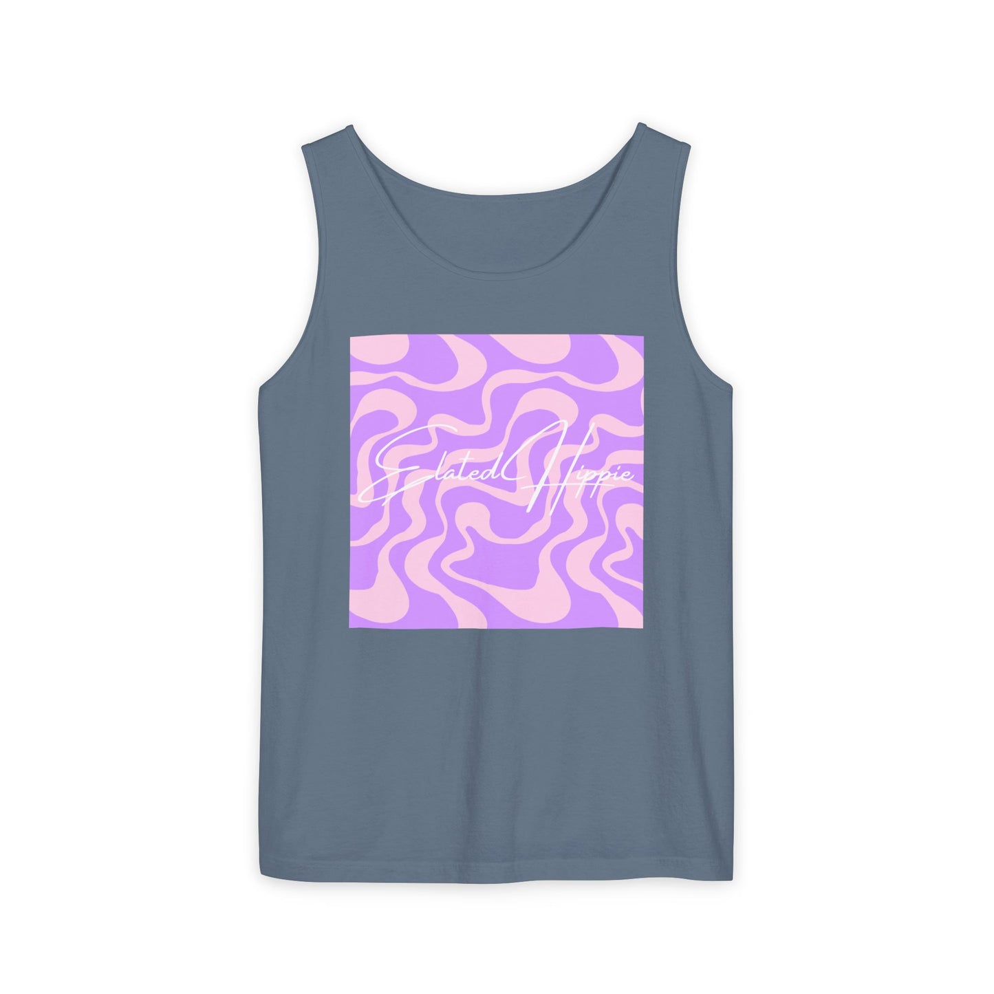 Elated Hippie "Electric Pink" Eco-Friendly Men's Tank Top