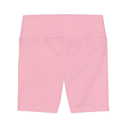 Elated Hippie Women's Workout Shorts - Marshmallow Pink