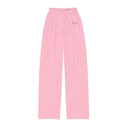 Cozy Kids Lounge Pants - Pink Marshmallow Comfort for Play and Relaxation