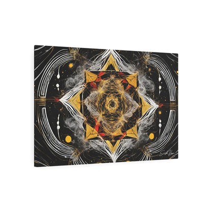 Elated Hippie Archangel Collection "All Seeing Eye"  Metal Art Piece