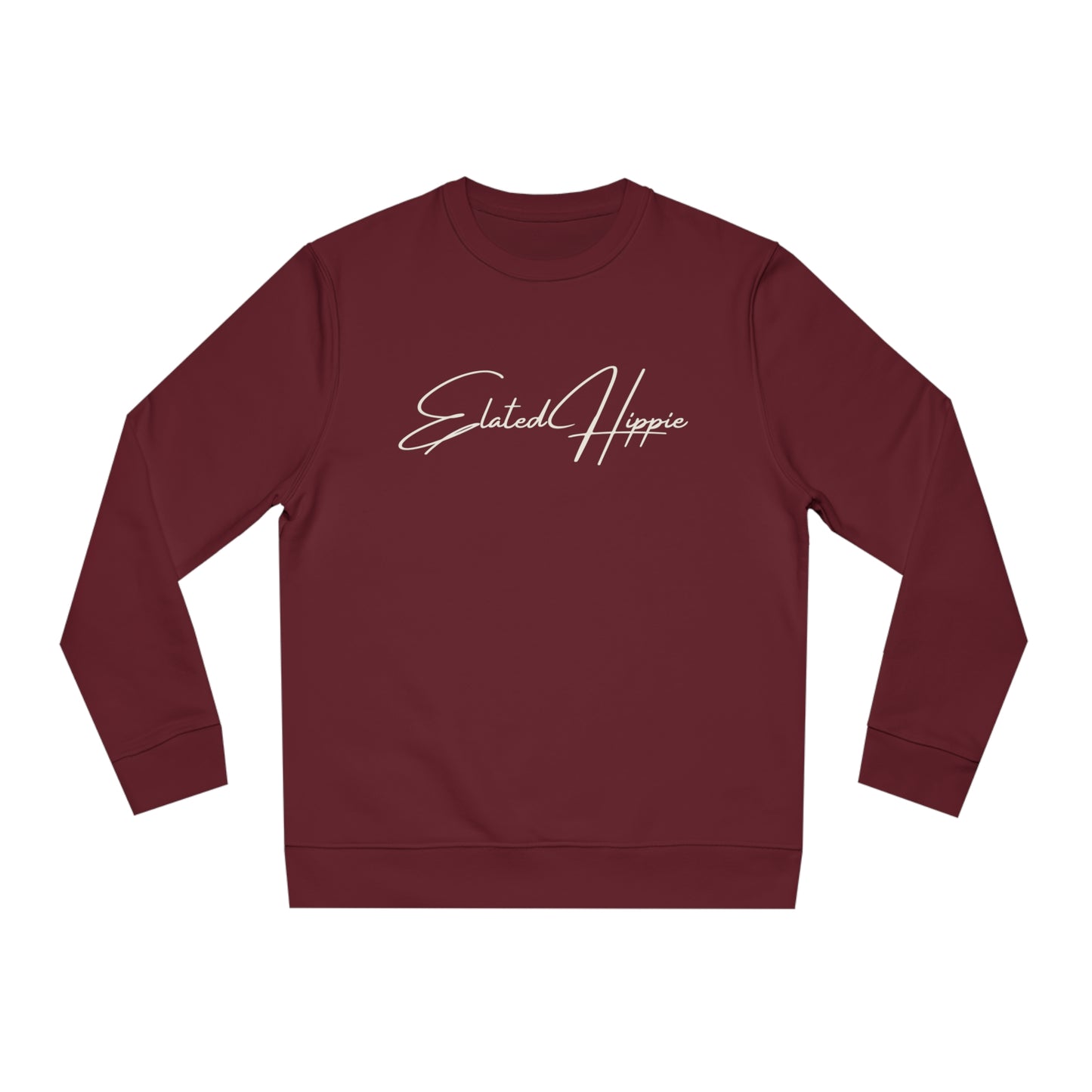 Elated Hippie Organic Cotton Sweatshirt - Cozy and Stylish for Comfort