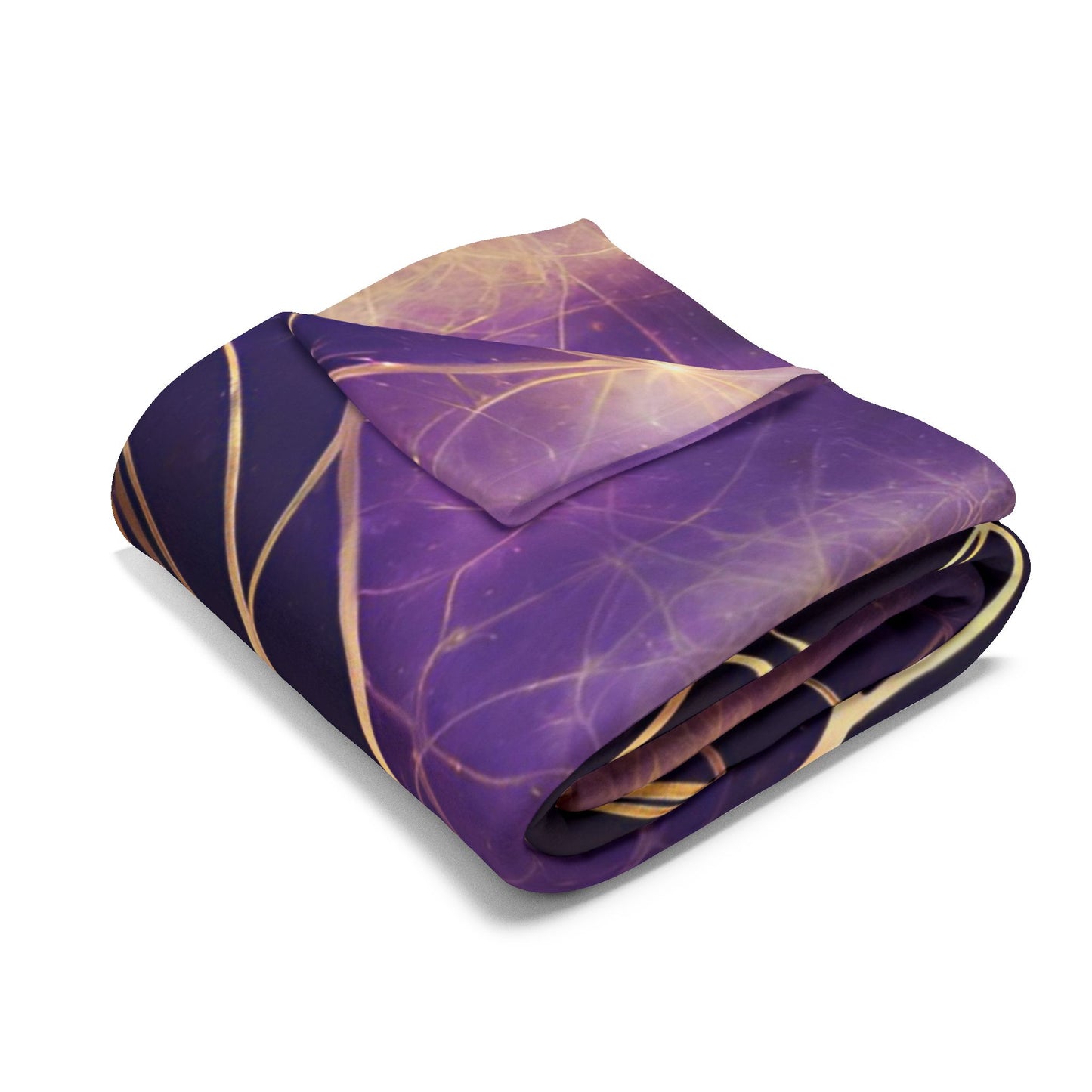 Elated Hippie "Cosmic Flower Mandala" Fleece Blanket