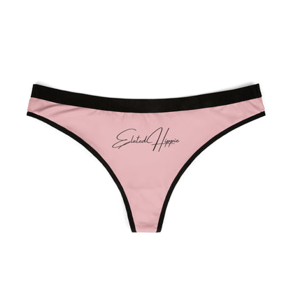 Elated Hippie Comfortable Women's Thongs - Stylish Pink Design