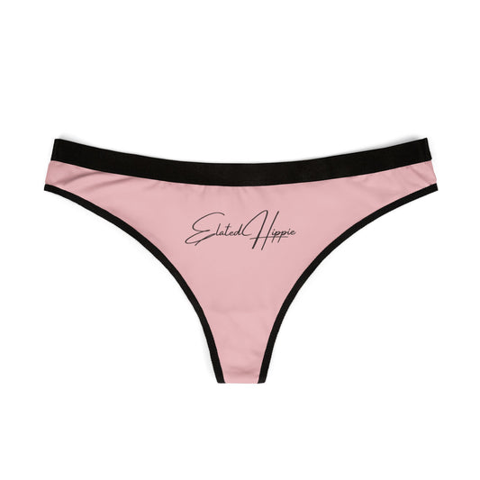 Elated Hippie Comfortable Women's Thongs - Stylish Pink Design