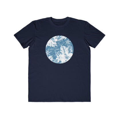 Elated Hippie Men's Lightweight Floral Tee, Casual Wear, Summer Fashion, Beach Vibes, Gift for Him, Everyday Style