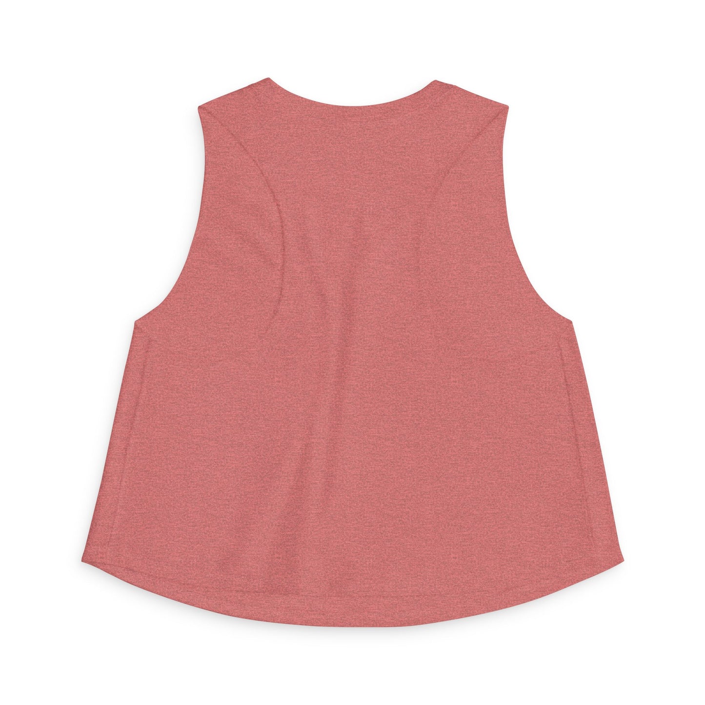 Elated Hippie Checkerboard Flower Crop Top — Retro Pastel Floral Graphic Tank for Women