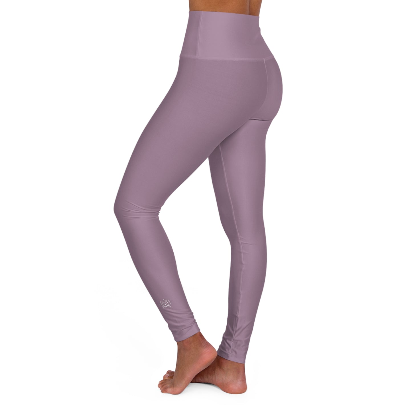 Elated Hippie  High-Waisted Yoga Leggings - Lavender Frost