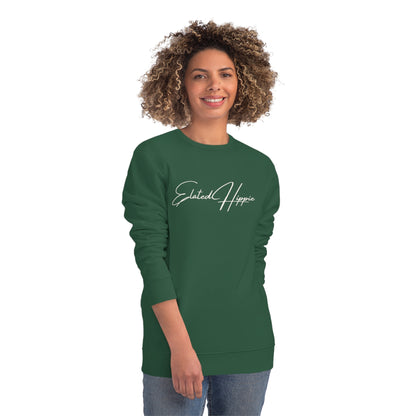 Elated Hippie Organic Cotton Sweatshirt - Cozy and Stylish for Comfort