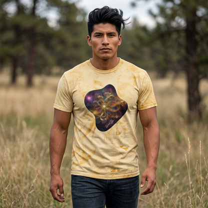 Elated Hippie Abstract Galaxy Art T-Shirt