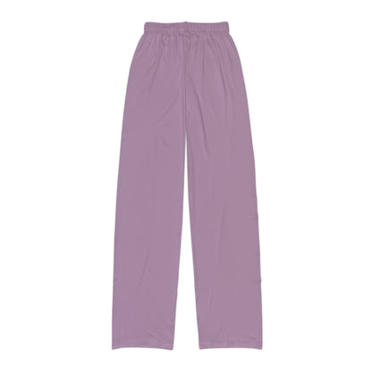 Cozy Kids Lounge Pants - Lavender Frost Comfort for Play and Relaxation